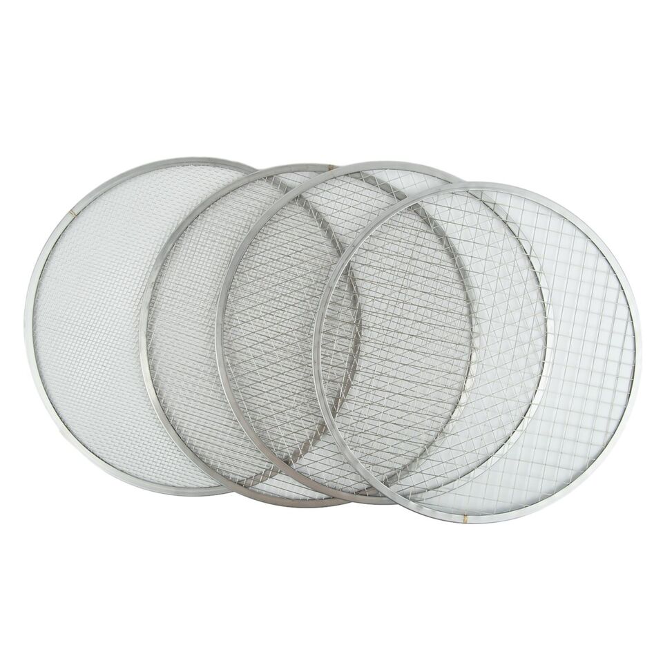 Large Round Garden Sieve Riddle Riddler Soil Sifter Mesh Gardening Tool