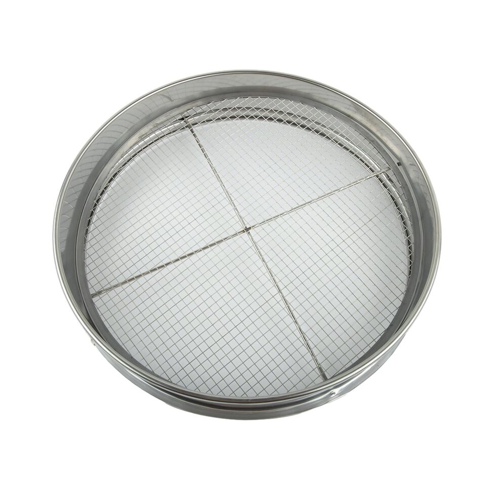 Large Round Garden Sieve Riddle Riddler Soil Sifter Mesh Gardening Tool